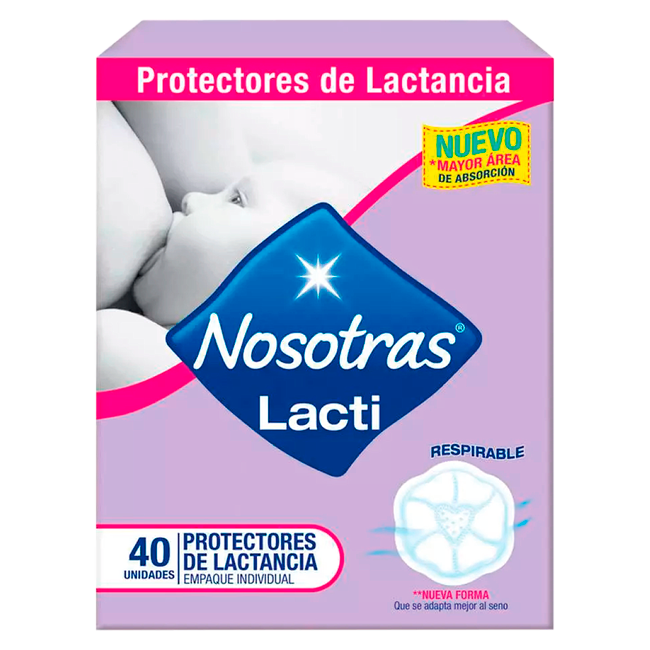 PROT LACTANCIA NOSOTRAS LACTI RESPIRABLEx40 